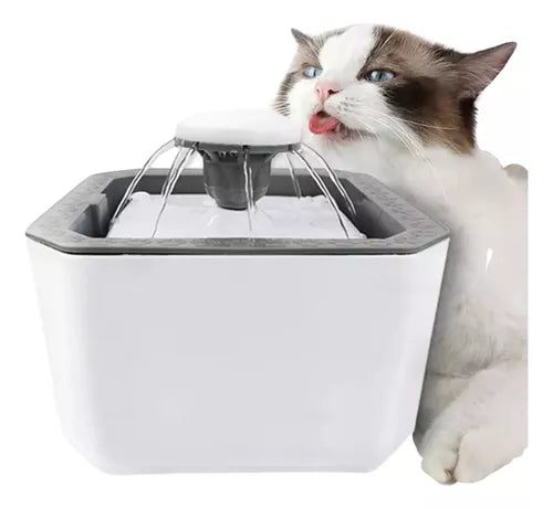 Fuente de Agua para Mascotas 2.6L